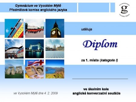 Školní kolo 2008/2009
